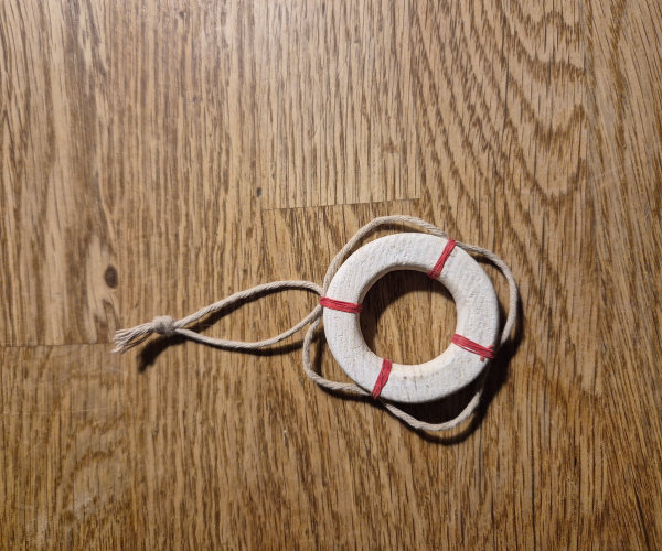 Handgjord livboj